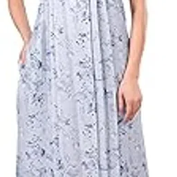 stylemuse Nighty| Nighty for Women| Nighties Women| Cotton Nighty for Women| Nighty for Women Cotton| Night Gown for Women Cotton| Women Nighty| Maxi Dress for Women| Alpine Fabric|-picture-51