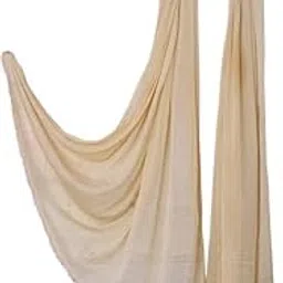 Nakoda Creation Chiffon Solid Women Dupatta (Arco Chiffon Dupatta Beige) - BZ96070-picture-16