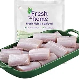 FreshToHome Ribbon Fish | Curry Cut | 480g to 500g Pack | May include head pieces | Fresh | Never Frozen-picture-11