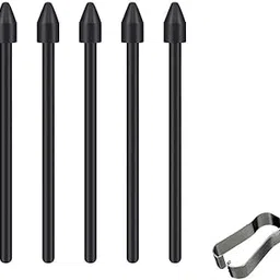 CaoXiong 5 Pcs Pen Tips for Samsung Tab S9 FE Stylus, Galaxy Tab S9 FE S Pen Nibs Replacement, Black-image-14