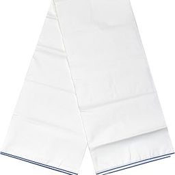 tuni mani Men's Casual Style 100% Pure Relaxed Fit Lungi / (Legnth 2.10Meter; Height :1.25Meter) Free Size (Milk White)-picture-29