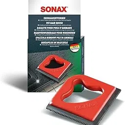 SONAX Pet Hair Remover Brush for Easy Removal of Pet Hair from Car Interiors, Hard-to-Reach Corners | Ergonomic Design | Flexible Rubber Lips in 2 Sizes | Lightweight Tool | Item | Art.No. 04978000-picture-60