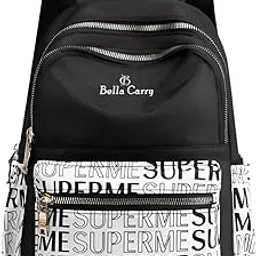 bella carry Ethnic Style Waterproof Oxford Backpack Ladies Fashion Travel Canvas Bag Large Capacity Nylon Student School Bag Laptop Bag,Girls Printing School Backpack, Shoulder Bags.-picture-59