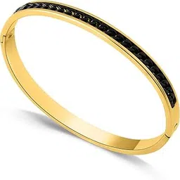 palmonas Black Chain Gold Bracelet for Women - Gift for Girls & Women | Waterproof & Anti-Tarnish Bracelet-picture-13