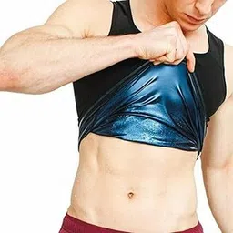 GVV Men’s Sauna Sweat Vest – Neoprene Body Shaper Tank Top for Fat Burn, Weight Loss & Core Training, Gym Fitness Compression Shirt-image-94