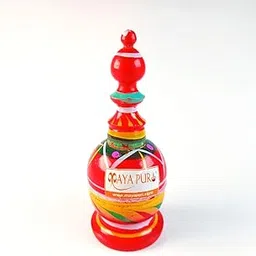 MAYAPURI Gaachh Kouto/Wedding Sindur Box/Sindoor Dani/Sindhora - 5x5x20 Cm, Standard-picture-16