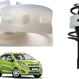 Autoclean Front Car Coil Spring Buffer Kit For Increasing Car Height, Car Cushioner, Shock Absorber And Stabilizer Suspension Accessories For Beat - Size C-image-64