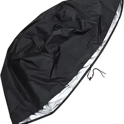 Toddmomy Heavy Duty Round Fire Pit Cover for Outdoor Gas Stove Stove Fire Pit Covers-picture-21