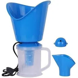 BAHURANI 3 in 1 Steam Vaporizer, Nose Steamer, Cough Steamer, Nozzle Inhaler & Nose vaporizer machine for cold and cough all in one vaporizer machine for kids & adult mask (Blue)-picture-14