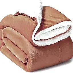BRANDONN New Born Baby Blankets All Season Fluffy 2 Layered Ac Wrapping Sheet Flannel And Sherpa Blanket For Baby Boys And Baby Girls, Toddlers 130 Cm X 105 Cm, (3-24 Months)…, Lightweight-picture-31