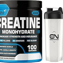 Canada Nutrition Creatine Monohydrate, Strength, Reduce Fatigue, 100% Pure Creatine, Lean Muscle Building, Supports Muscle Growth, Athletic Performance,Recovery [100 Serv,Pineapple] Free Gallon Shaker-picture-38