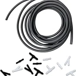 2pc Windshield Washer Hose Kit, 4 Meter Washer Fluid Hose with 12 Pcs Hose Connectors, Easy Cleaning Guaranteed,Suitable for Most Car Windshield Washer Tubing-image-63