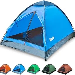 Mansader 2 Person Dome Tent for Outdoor Camping Family Hiking Travel (Blue)-picture-27