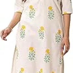 libas Womens Printed Cotton Straight Kurta With Trousers-picture-20