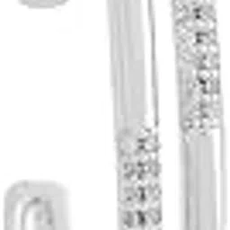 kushal's Fashion Jewellery White Rodium Polished Zircon Adjustable Kada |Best For Gifting, Bride, Bridemaids & Special Occasion | Zircon Kada For Women - 441353-picture-26