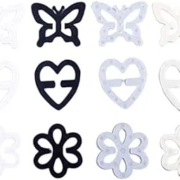 tendycoco 12pcs Bra Strap Clips Invisible Bra Buckle Racer Back Conceal Straps Cleavage Control-picture-36