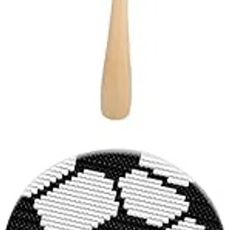 MERISHOPP® Rug Making Kits DIY Soccer Embroidery Cushion Wooden Bent Latch Hook Tool|Crafts | Needlecrafts & Yarn | Rug Making | Latch Hooking-picture-25
