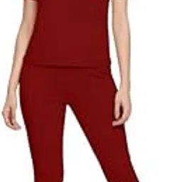 de trendz Women's Cotton Lycra Blend Front Taped Tracksuit | Co-ord Set For Women| Track Suit Set For Women-picture-10