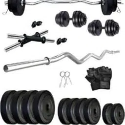 COMPASS SPORTS 8KG Combo 43-WL Home Gym and Fitness KIT image 1