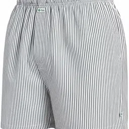 Cotton Boxer Shorts for Men, Regular Fit, Striped Pattern, Pack of 2-image-31