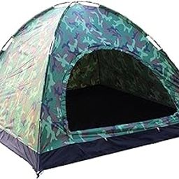 ATORSE 3-4 Person Pop-Up Camo Tent Camping Waterproof Tent Hiking Outdoor Shelter-picture-33