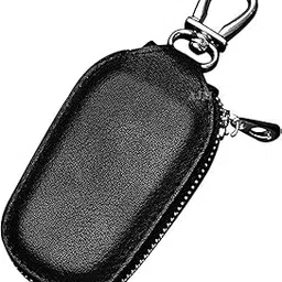 AJM 360 Protection Shockproof Design Leather Case Compatible with Oneplus Buds Nord 2R (Black)-picture-22