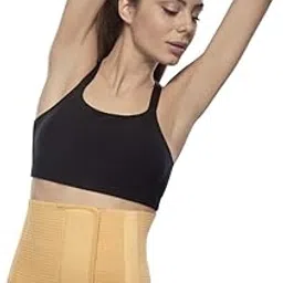 VisscoCare Abdominal Belt Post Pregnancy Support - Width 20cm, Beige (Small)-picture-46