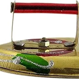 Beautiful Handpainted Meenakari Brass Miniature Iron Press Toy, Brass Iron Paperweight, Showpiece Decorative-picture-44