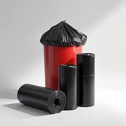 Garbage Bags Small Size 17 X 19 Inches | Compostable Dustbin Bags | 30 Pcs x Pack of 3-90 piece | Leak-Proof, Eco-Friendly Disposable Trash Bags for Kitchen, Office, Bedroom & Bathroom Bin-picture-27