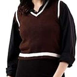 kotty Women's Trendy Sleeveless Sweater Vests – Perfect for Layering and Smart-Casual Outfits-picture-15