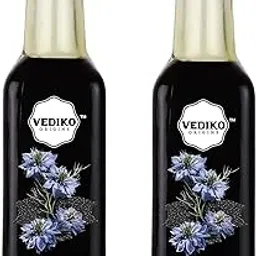 Vediko Cold Pressed Onion Black Seed Oil (Pack of 2-200ml) | Pure & Natural Raw Virgin Kalonji ka tel for Hair Growth, Hair fall Control, Skin & Good Health | No Chemical, No Adulteration-picture-29