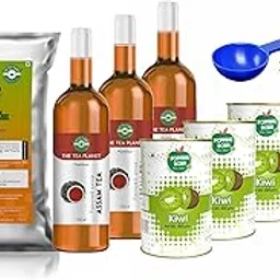 The Tea Planet Kiwi Strawberry Fruit/Refreshing Series Tea Starter Kits - 65 Servings(Approx.) -350ML Per Kit-image-78