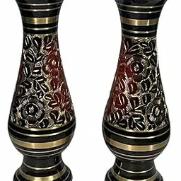 generic H.I Home Decor Designer Indoor Out Door Brass Flower VASE PITAL PHULDAN-picture-54