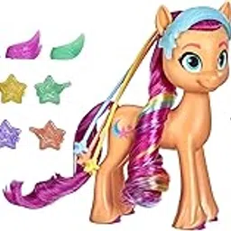 My Little Pony: A New Generation Rainbow Reveal Sunny Starscout - 6-Inch Orange Pony Toy with Surprise Rainbow Braid and 17 Accessories-picture-65