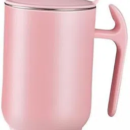 2xVacuum Coffee Tumbler Thermal Coffee Mug Stainless Steel Mug for Travel Pink-picture-10