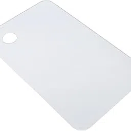 URBAN BOX Rectangular Shape Paint Palette with Thumb Hole and Protective Brown Paper Clear Premium Acrylic, Easy Clean Transparent Non-Stick Tray Good for Acrylic or Oil Painting Palette(8''x12') image 1