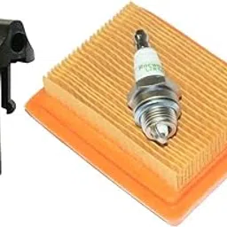 CALANDIS Air Filter Spark Plug & Lever Knob for Stihl FS120 FS200 FS250 FS300 | | Outdoor Power Equipment-picture-30