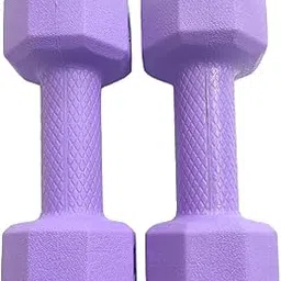 SPIRO PVC Dumbbells for Home Gym Equipment |Gym Exercise|Home Workout | Fitness Kit|Dumbbells Weights for Whole Body Workout-picture-32