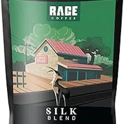 RAGE COFFEE Silk Blend | 100% Pure Arabica Coffee | Bold And Smooth | 500Gms Instant Coffee Pouch | Hot Or Cold Coffee, Ground-image-9