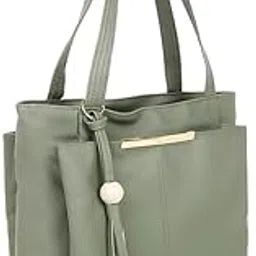 DaisyStar Women Fashion Handbags Tote Purses Stylish Girls Zip Pocket Canvas Handbagfor Office Bag Ladies Travel Shoulder Bag Tote for College Girls-image-65