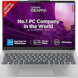 Lenovo IdeaPad Slim 5, Intel Core i5-12450H, 12th Gen, 16GB RAM, 512GB SSD, WUXGA+ IPS, 14"/35.5cm, Windows 11, MS Office 2021, Cloud Grey, 1.46Kg, 83BF000UIN, Backlit KB, FHD Camera, Alexa Laptop-image-16