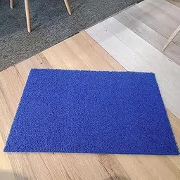 Green Life Industries PVC Cushion Foot Mat Dirt Rub Off Thick Mesh Main Entrance Doormat with Anti-Slip Rubber Back Home Bedroom Bathroom Office Restaurants Hospitals Shops (Blue) (2 x 3 FEET)…-picture-28