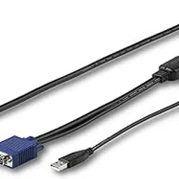 6 ft. (1.8 m) USB KVM Cable for StarTech.com Rackmount Consoles - VGA and USB KVM Console Cable (RKCONSUV6)-picture-24