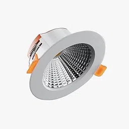Nortek Imperia+ 6W LED Cob Downlight | 63mm cut-out, Energy-Efficient False Ceiling Spot Light for Home & Office | Warm White, Pack of 2-picture-32