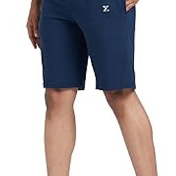 xyxx Men's Ace Cotton Regular Fit Solid Shorts with Side Pockets and No Marks Waistband-picture-30