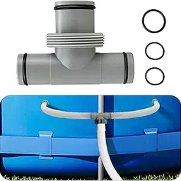 T Joint Pool Hose Connector 1.5" to 1.25",Filter Pump Hose Connector,Pool Hose Adapter for Intex Pool Parts and Accessories (1.5" to 1.25"-3 Heads)-picture-11
