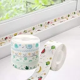 shop 27 Shop 27® Kitchen Sink Platform Sticker Bathroom Corner Tape Waterproof Self-Adhesive Kitchen Caulk Tape Bathroom Basin Decorative Trim Wall Caulk Strip Toilet Sealant Tape (1pcs)-picture-20