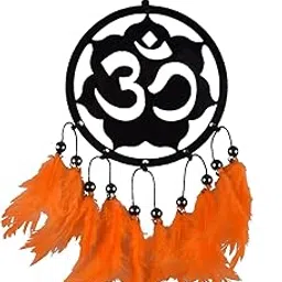 Shiva Car Hanging,Gift, Wall Hangings, Meditation Room, Yoga Temple, Wind Chime & Car Feather,Car Decoration Accessories,Dream Catcher for car (Dream Catcher - OM)-picture-30