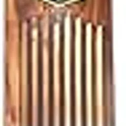 Tennis Cricket Bat, Brown Wood with Red Handle, Striped Design, Premium Grade-image-54