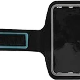 Armband for iPhone 6 Plus/6S Plus by Smartomni, Sport Armband with Adjustable Length Band w/Key Slots and Card Slot Compatible with Most of 5.5" Devices (Black) Bike Running or Any Fitness Activity-picture-14